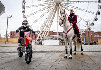 Excitement Builds for a Horse Powered TheraPlate UK Liverpool International Horse Show